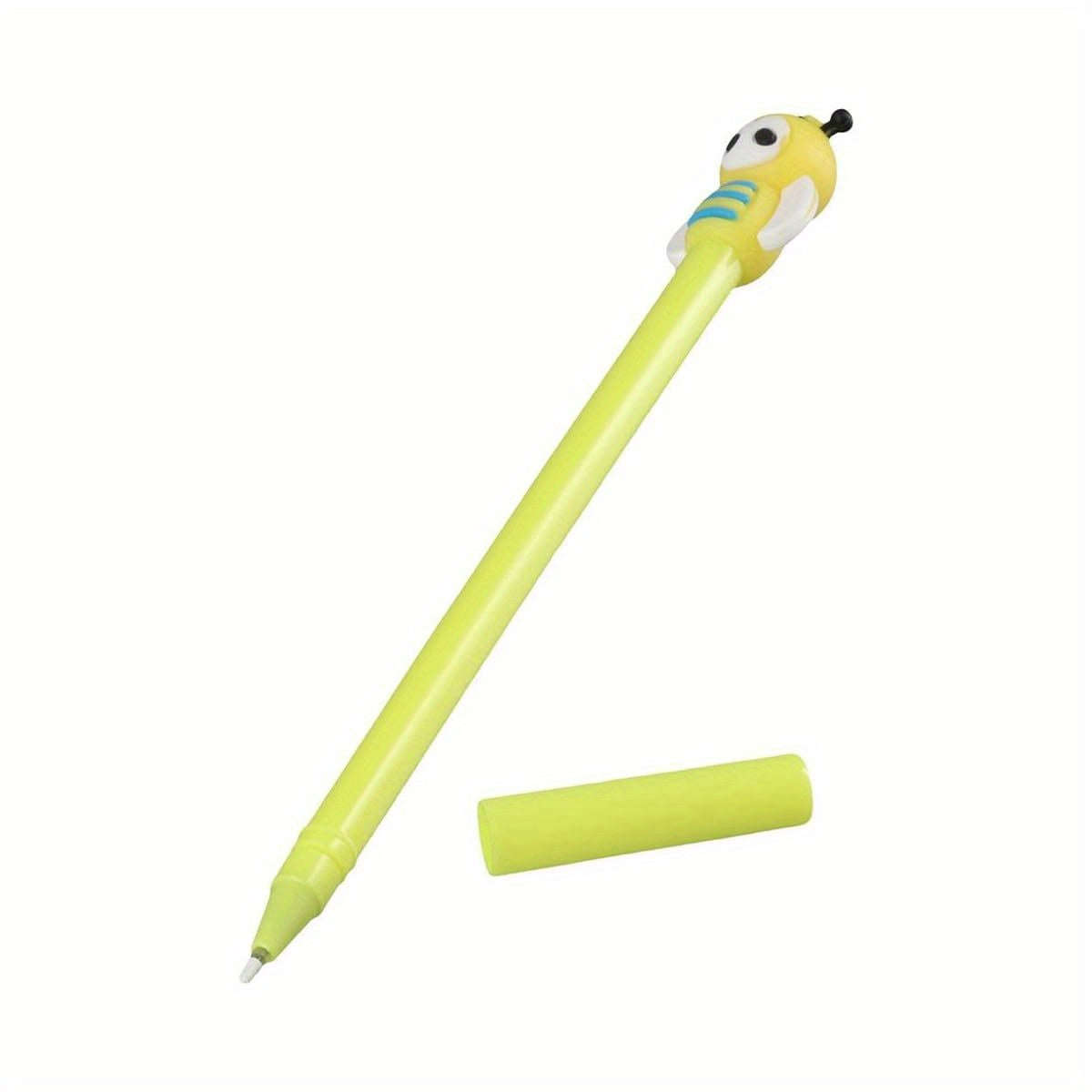 30pcs Creative Bee Rollerball Pen Cute Cartoon Pens Black Ink, Suitable for Great Party Supplies and Gift for Families, Friends, Pens, Pens for Writing High Quality, Personalised Pens, Pens, Fancy Pen, Party Favors, Office Stationery, Fun Design, Playful
