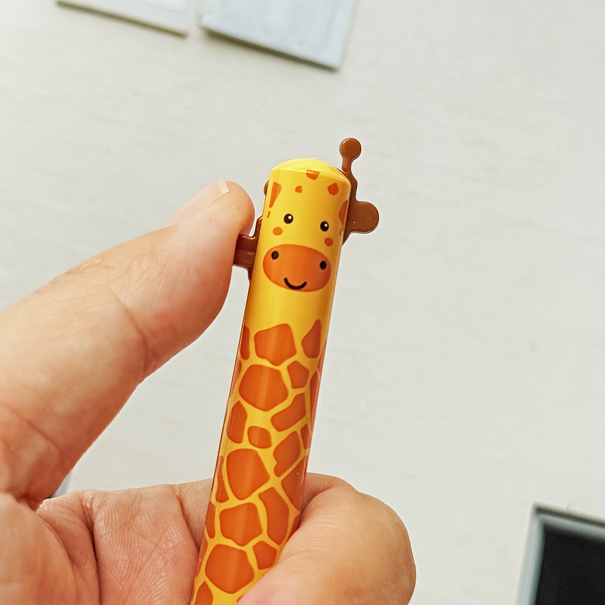 12pcs Cute Zoo Theme Erasable Gel Pens, One Pen Two Colors Blue and Red Color Ink Pen with Eraser Clear, Double Retractable Clicks Gel Pen, Smooth Writing for Journaling School & Office Supplies