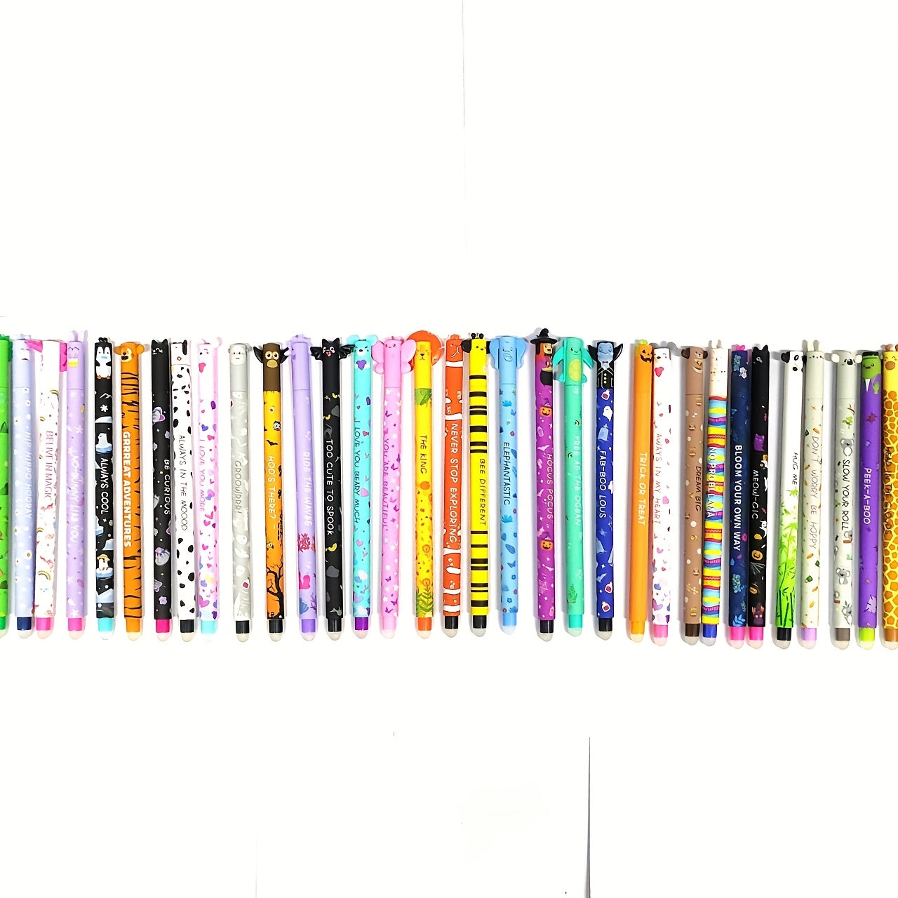 21pcs Erasable Pen Set, Random Styles, 0.7mm Refills, Office Supplies, Writing Tools, Replaceable Ink Cartridges, Multiple Colors Included (Old & New Models)