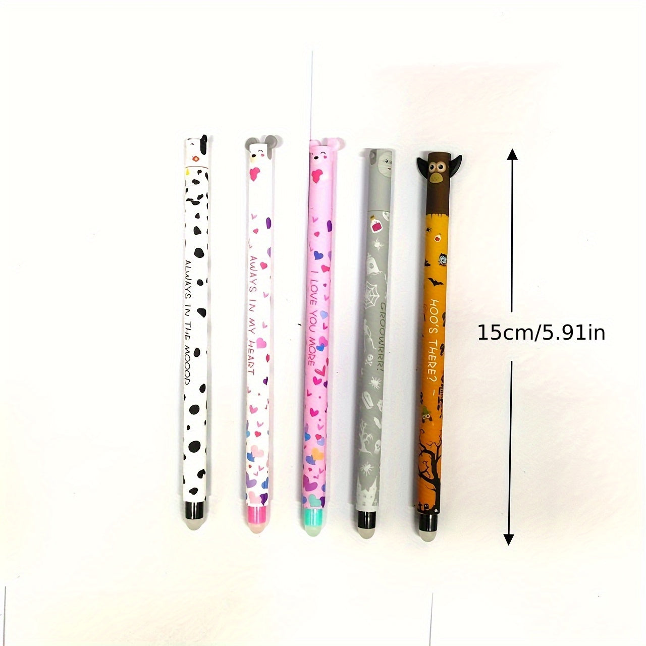 21pcs Erasable Pen Set, Random Styles, 0.7mm Refills, Office Supplies, Writing Tools, Replaceable Ink Cartridges, Multiple Colors Included (Old & New Models)