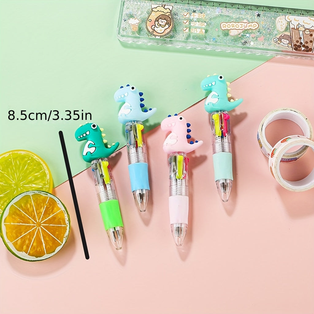 26pcs Colorful Pens in One 4 in 1 Cute Ballpoint Pen Birthday Gift Various Design Cute Pens, Party Gifts, School Various Cute Designs, Classroom Reward Prizes Valentine'S Day Gifts