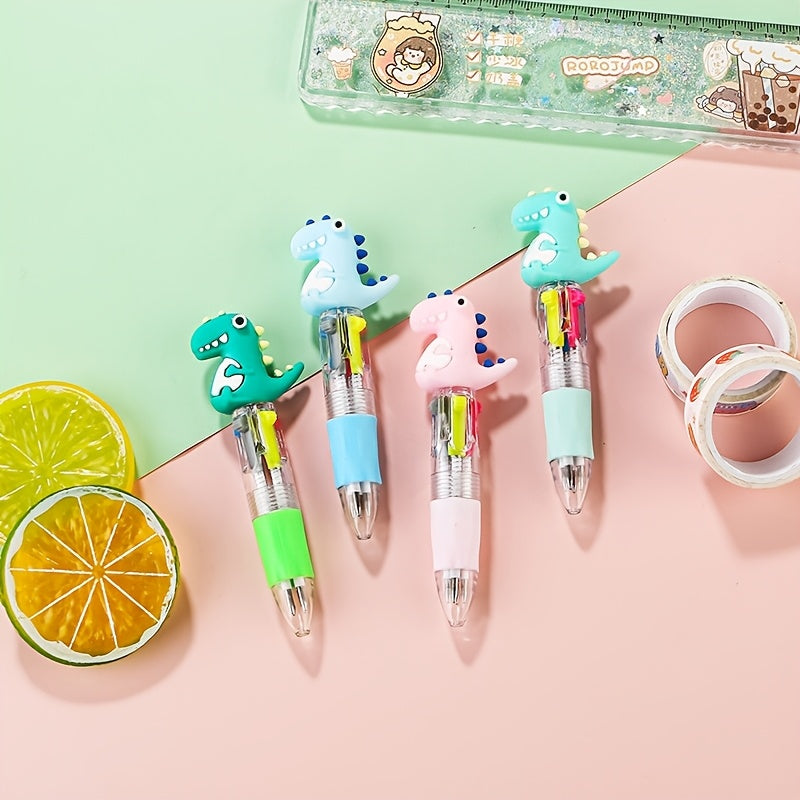 26pcs Colorful Pens in One 4 in 1 Cute Ballpoint Pen Birthday Gift Various Design Cute Pens, Party Gifts, School Various Cute Designs, Classroom Reward Prizes Valentine'S Day Gifts
