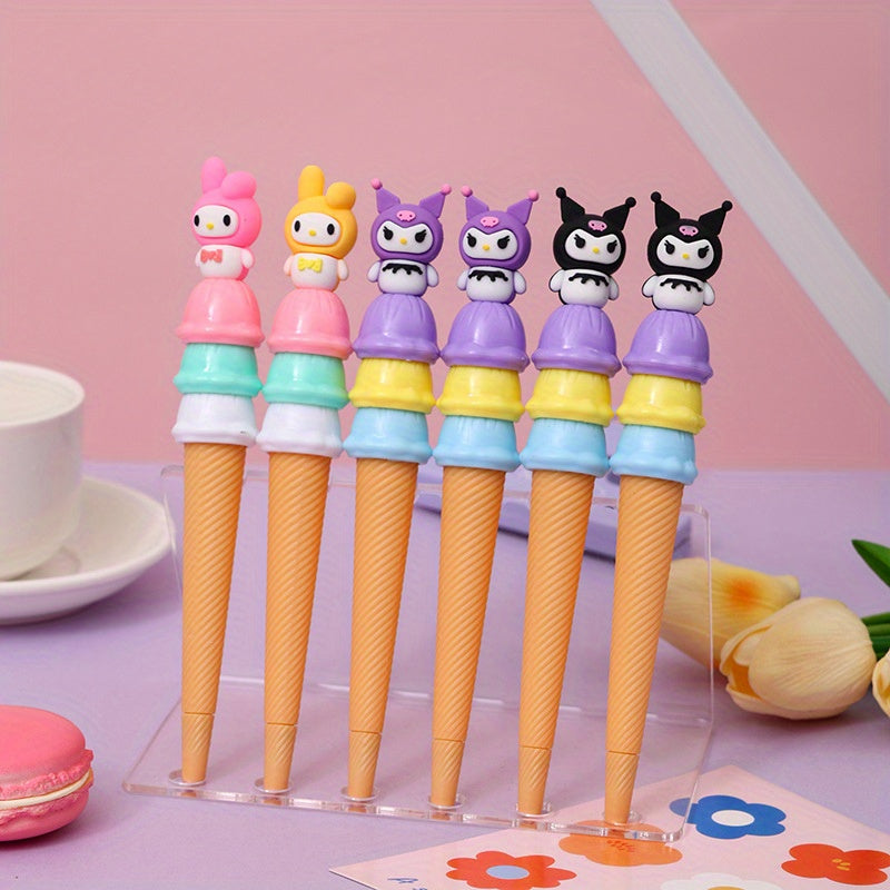 36pcs Sanrio Neutral Pen Learning Office Efficient Cute Gel Pen Student Stationery Wholesale Gift Kulomi, Pens for Writing, Pens for Journaling, Journaling Tools, Writing Essentials, Playful Pens, Stylish Pens, Fine Tip Pen, Retractable Pen, Multipack
