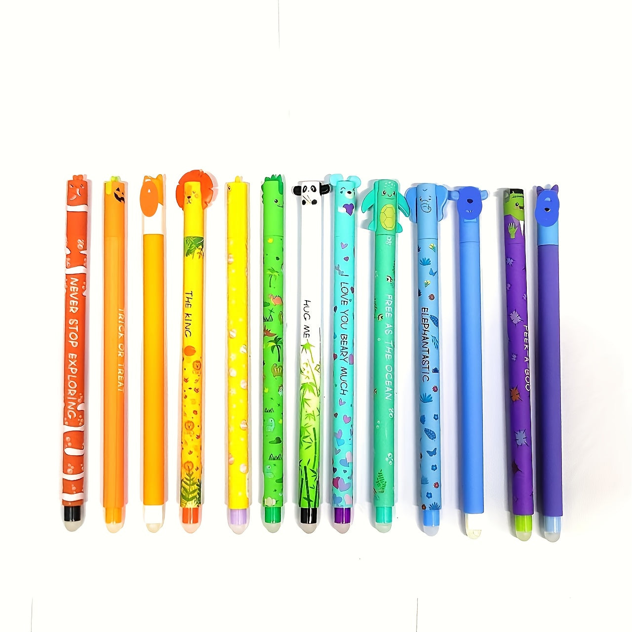21pcs Erasable Pen Set, Random Styles, 0.7mm Refills, Office Supplies, Writing Tools, Replaceable Ink Cartridges, Multiple Colors Included (Old & New Models)